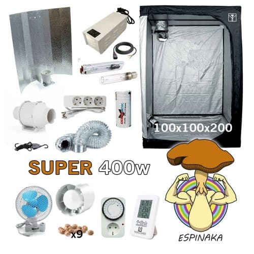 KIT CULTIVO INTERIOR SUPER 400W