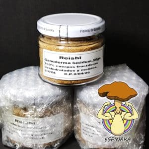 Reishi bote en extracto de polvo